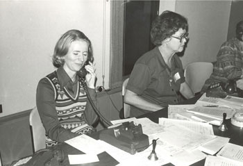 Eileen Graziani and Rosemary Chapman (1978) Eileen Graziani and Rosemary Chapman (1978)